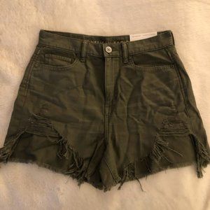 AE High Rise Mom Shorts